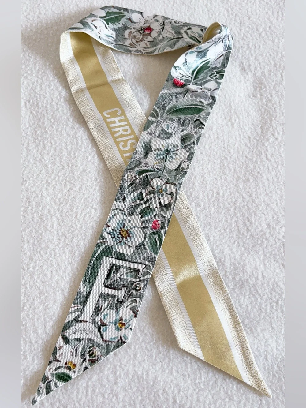 Dior Jardin D’hiver Mitzah Silk Scarf